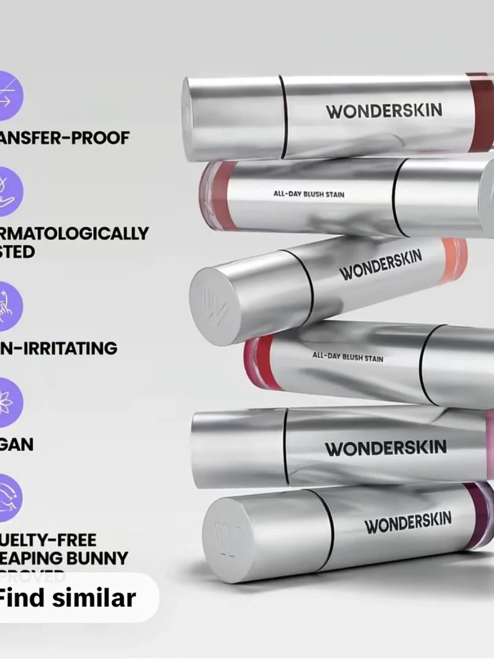 Wonder, skin wonder blading all day stain exposure set.